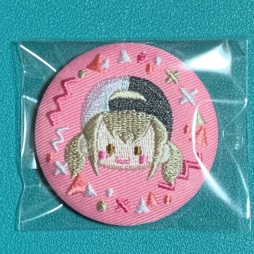 project SEKAI（embroidery can badge）プロセカ　カラフルステージ！feat.初音ミク　刺繍缶バッジコレクションA　小豆沢こはね_画像1