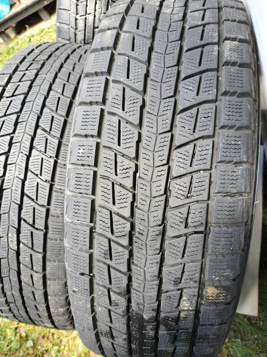 激安国産バリ山 17インチホイールタイヤセット4本 225/65R17 7J+50 114.3 5穴 RVミニバンにrays weds avs エスティマ　スタッドレスタイヤ_画像8