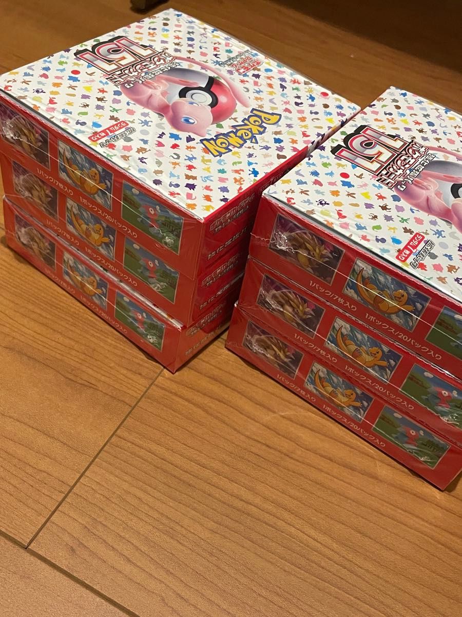 ポケモンカード151（イチゴーイチ） BOX