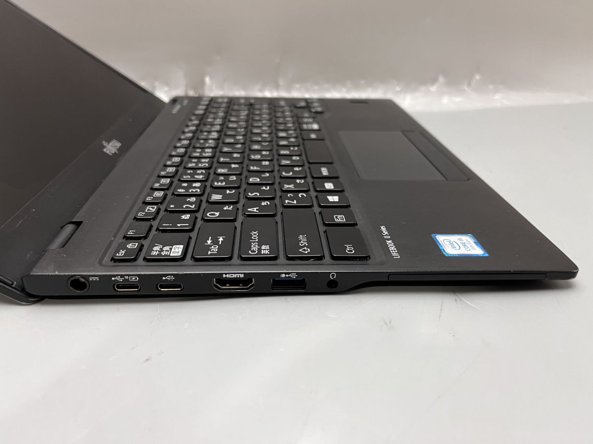 ★1円スタート★第8世代★富士通 LIFEBOOK U939/A Core i5 8365U 8GB SSD128GB★現状引き渡し★OS無★画面破損★通電確認★の画像4