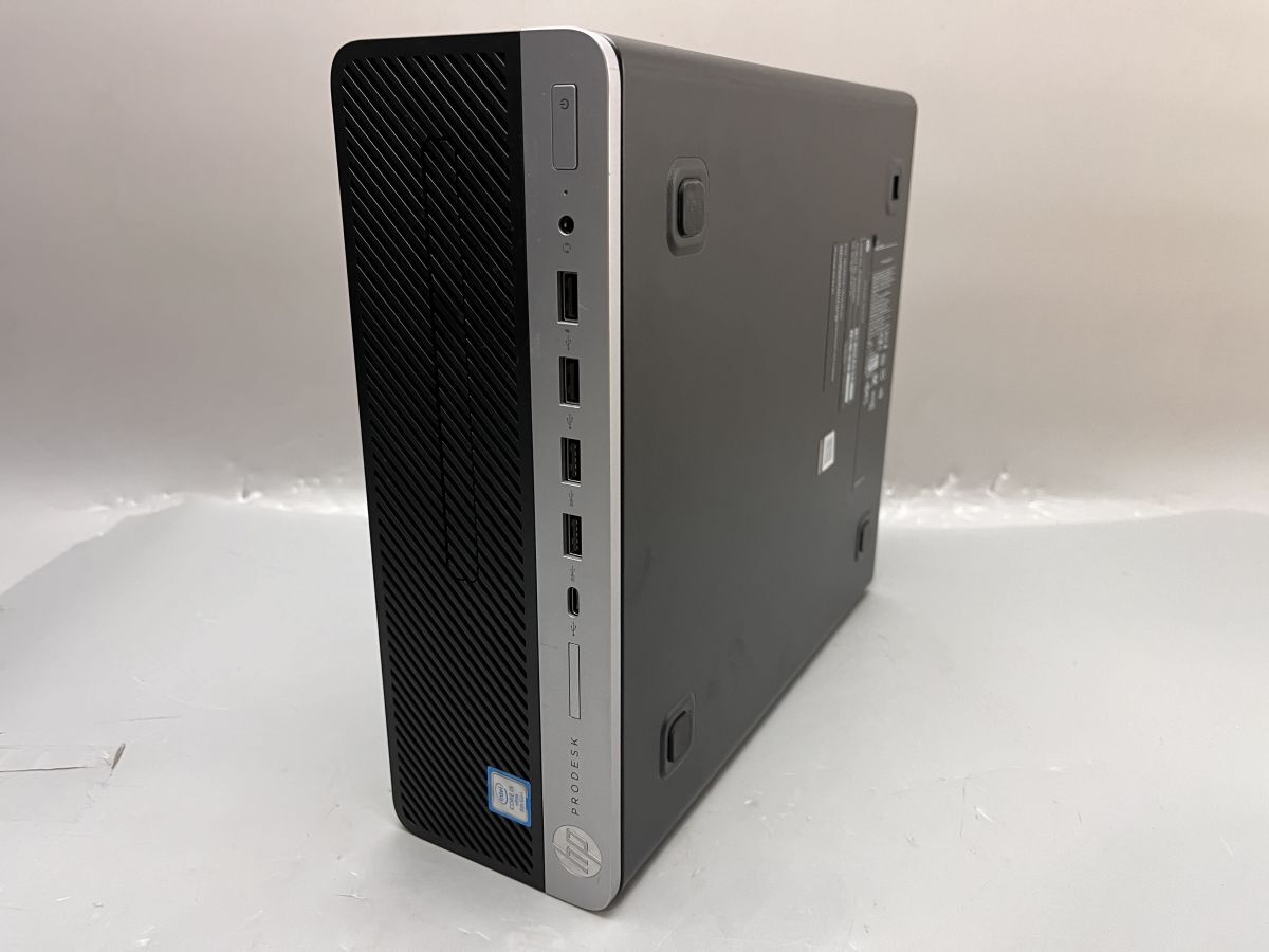 ★1円スタート★第8世代★HP ProDesk 600 G4 SFF Core i5-8500 8GB SSD新品 256GB Win10 Pro 保証付き_画像1