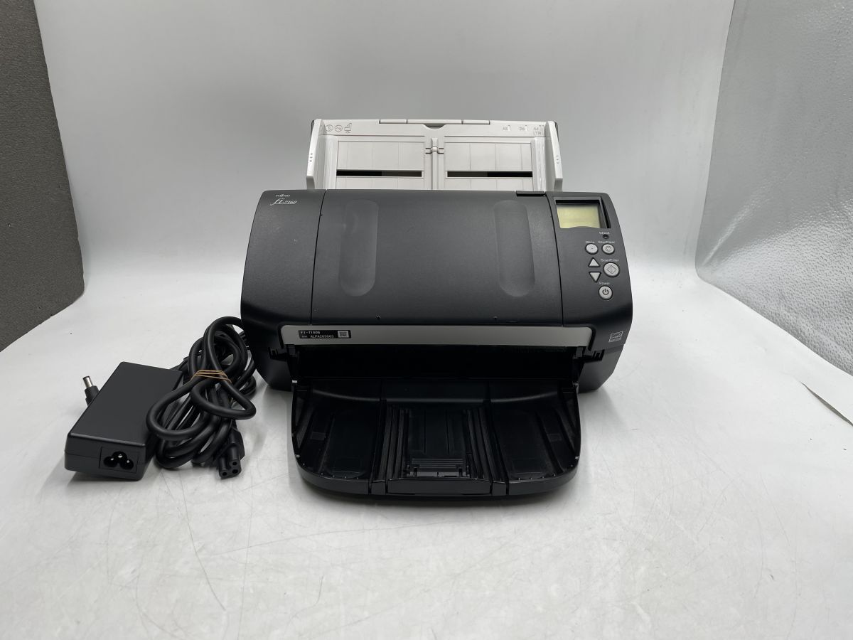 ★A4スキャナ★FUJITSU Image Scanner fi-7160★通電のみ確認★現状引き渡し★_画像1