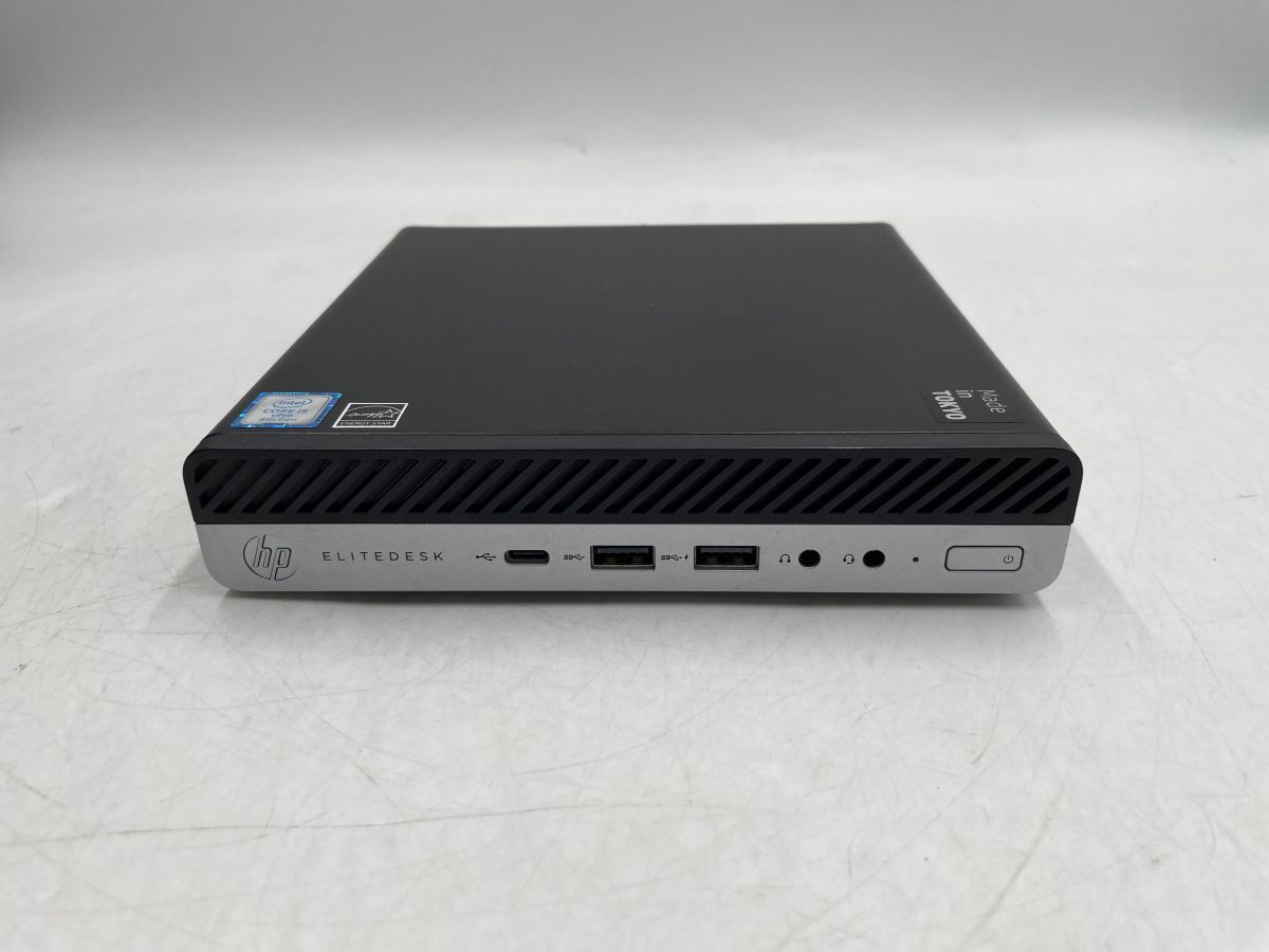 ★1円スタート★第8世代★HP EliteDesk 800 G4 DM 35W Core i5 8500T 8GB SSD新品 256GB Win10 Pro 保証付き★AC付★の画像2