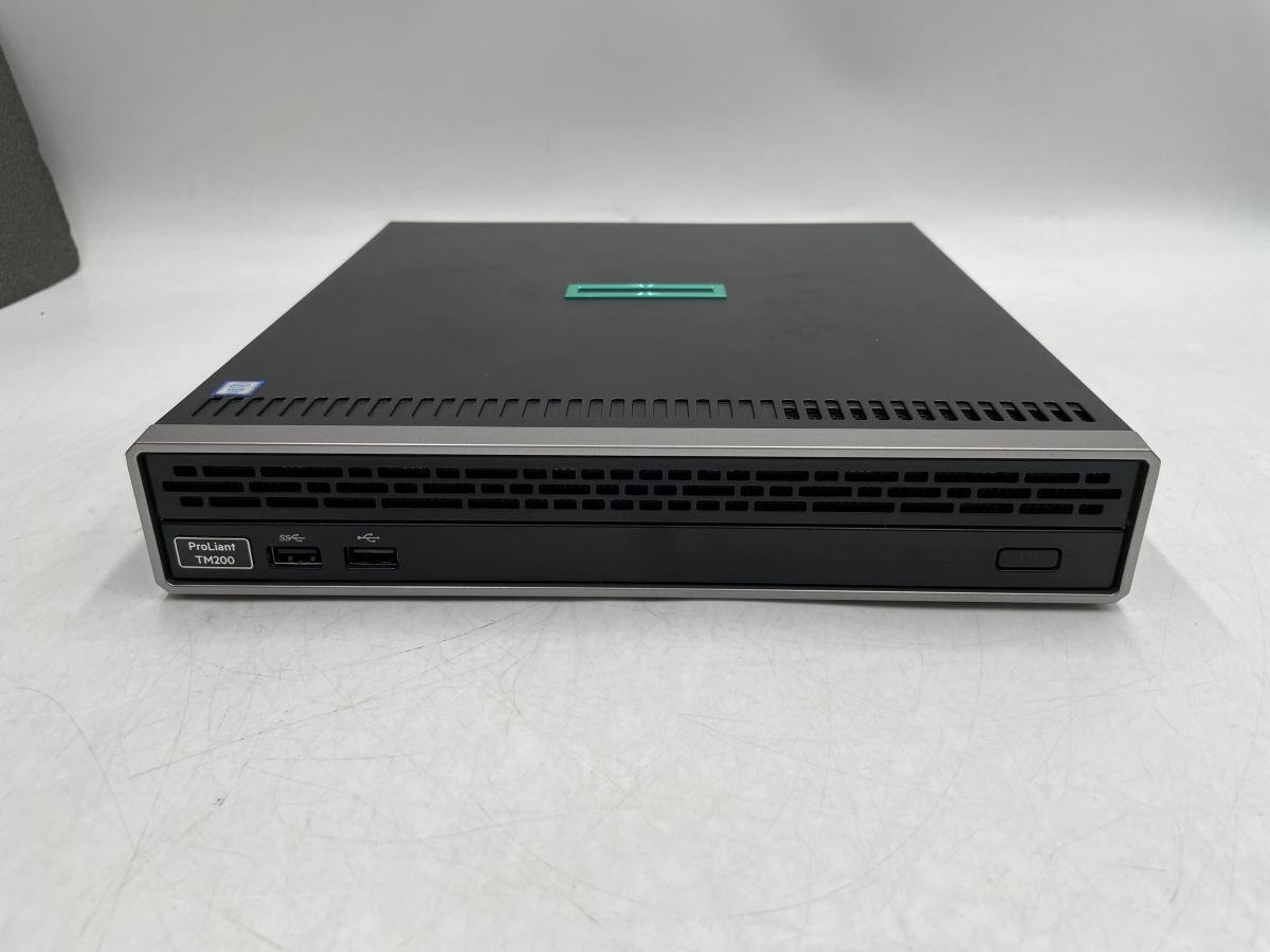 ★1円スタート★HP ProLiant Thin Micro TM200 Xeon D-1518 8GB★現状引き渡し★ストレージ/OS無★BIOS起動までの動作確認★の画像2