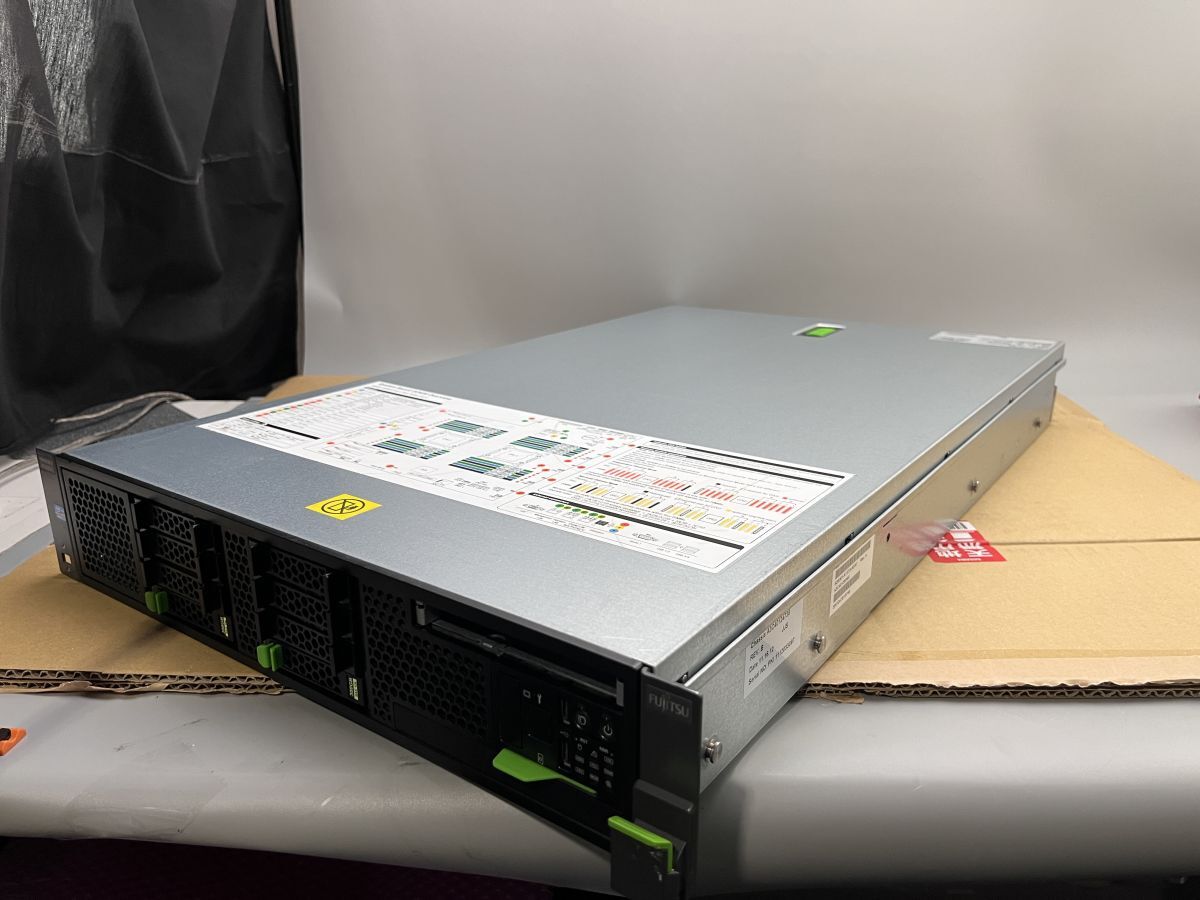 ★1円スタート★富士通 PRIMERGY RX300 S7 Xeon E5-2650 32GB★現状引き渡し★ストレージ/OS無★BIOS起動までの動作確認★の画像1