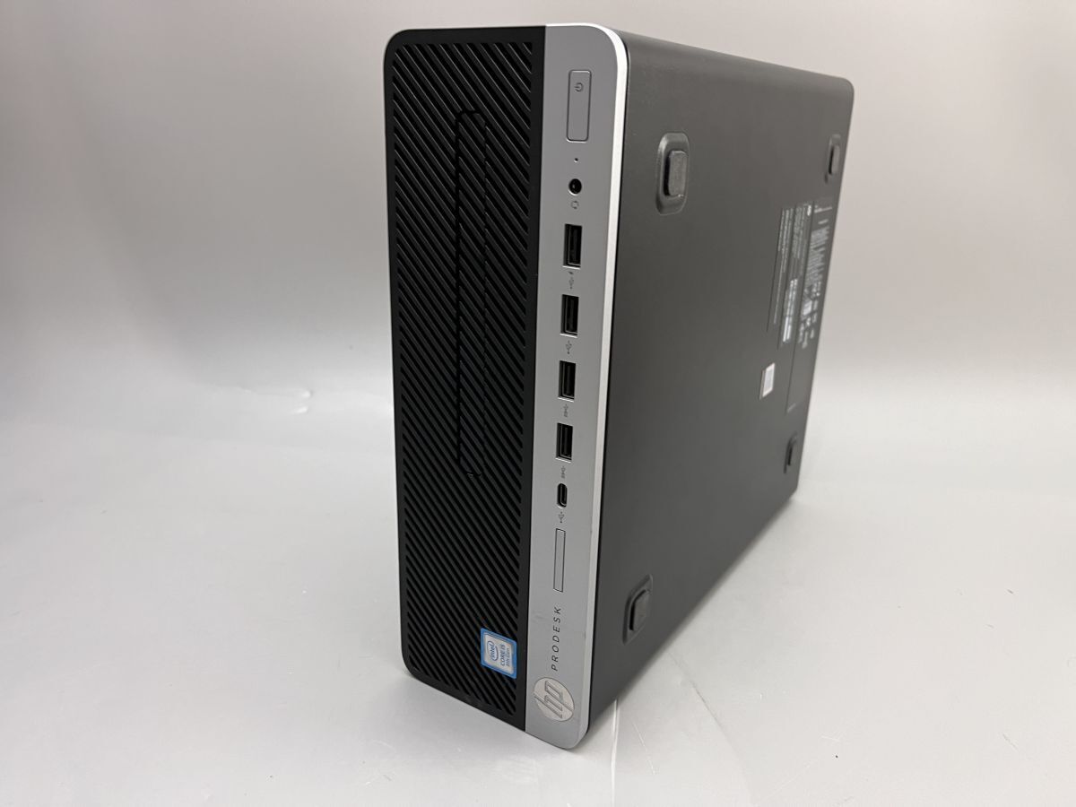 ★1円スタート★第8世代★HP ProDesk 600 G4 SFF Core i5 8500 8GB SSD128GB Win10 Pro 保証付きの画像1