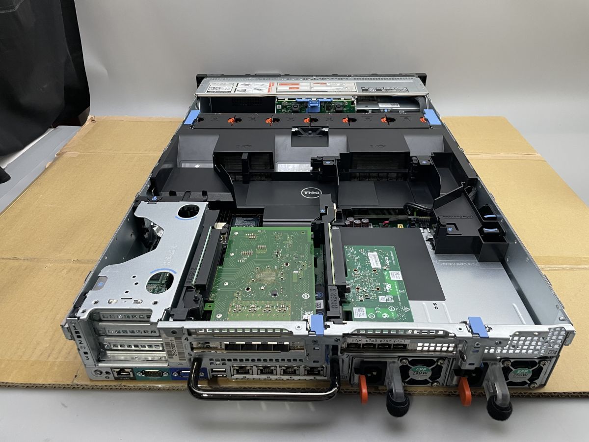 ★1円スタート★DELL PowerEdge R730 Xeon E5-2697A v4 32GB★現状引渡★ストレージ/OS無★BIOSまでの動作確認★の画像3