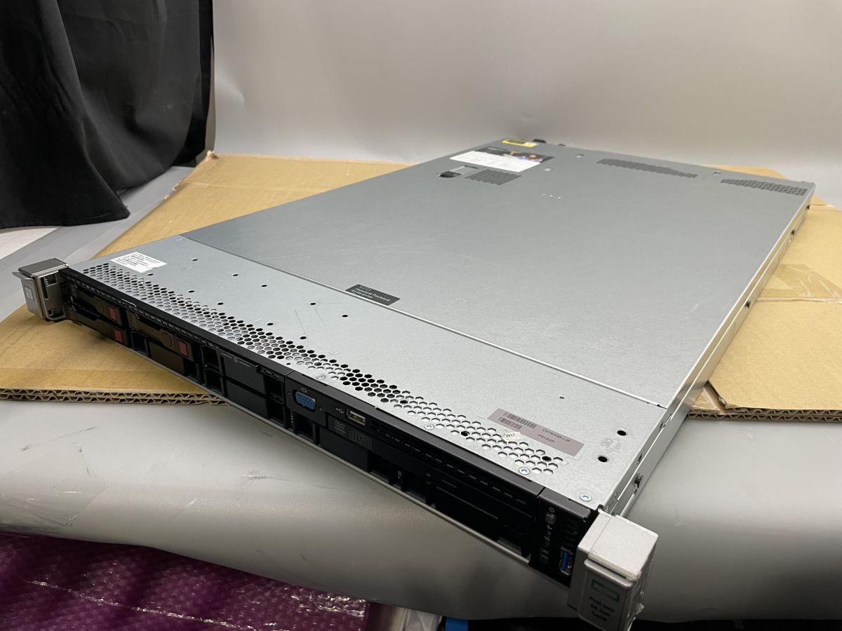 ★1円スタート★HP ProLiant DL360 Gen9 Xeon E5-2650 V4 メモリ96GB★現状引渡★ストレージ/OS無★BIOSまでの動作確認★の画像1