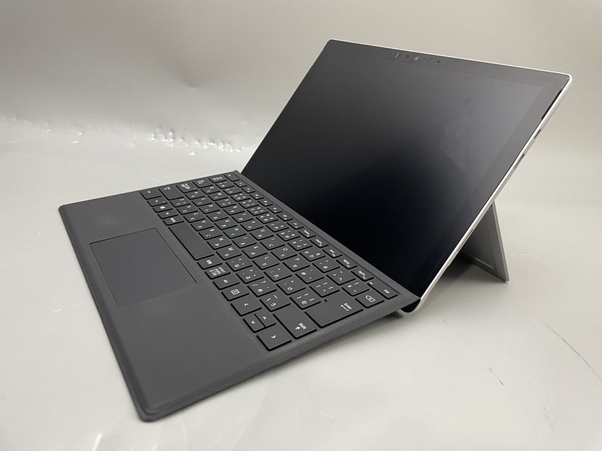 ★1円スタート★第10世代CPU★Microsoft Surface Pro 7 Core i5 1035G4 8GB SSD256GB Win10 Pro 保証付き★タイプカバー付★AC欠品★の画像1