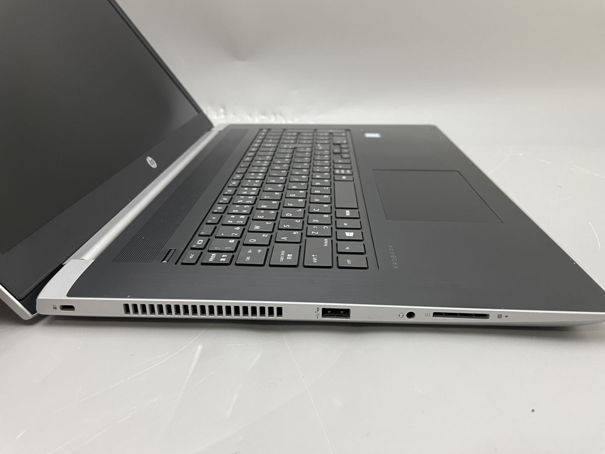 *1 иен старт * no. 8 поколение *HP PROBOOK 470 G5 Core i5 8250U 8GB SSD новый товар 256GB Win10 Pro с гарантией *AC отсутствует *