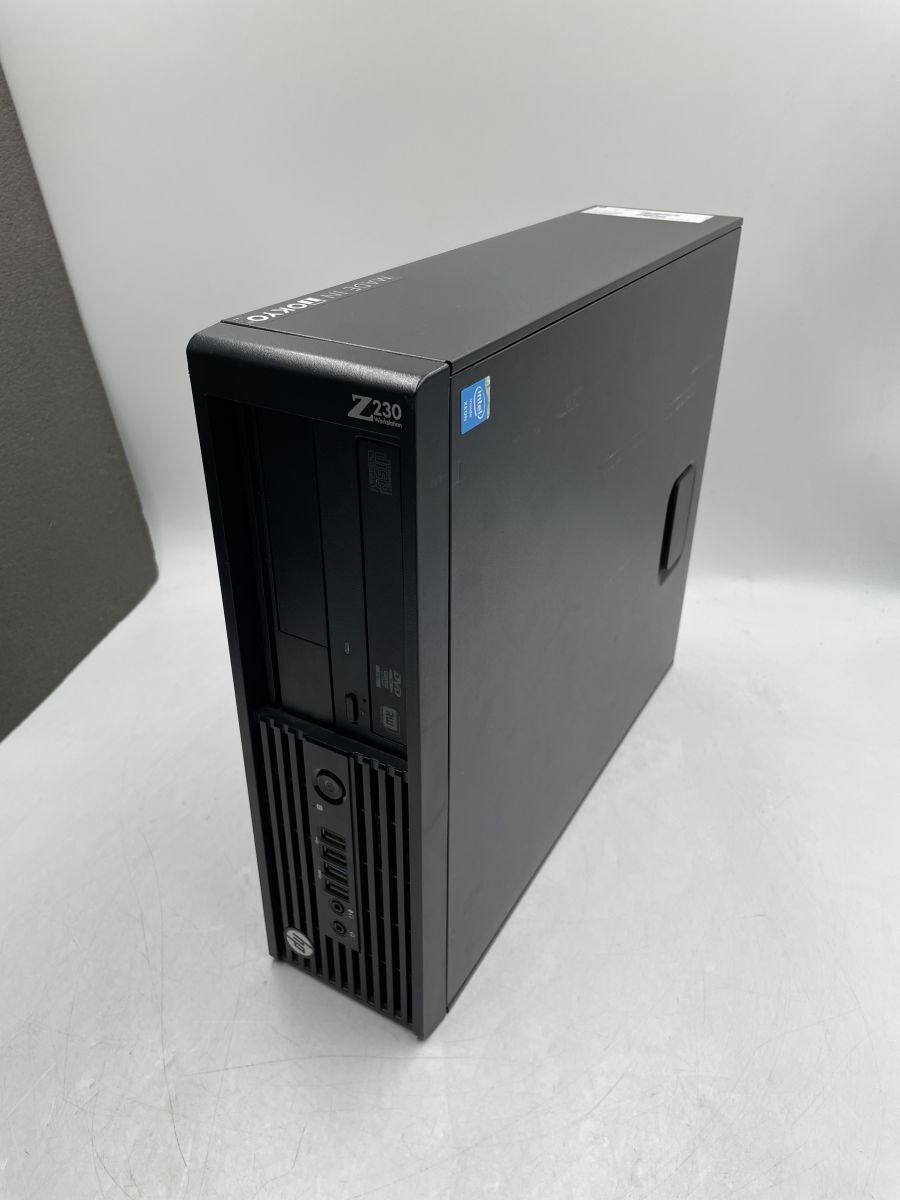 ★1円スタート★HP Z230 SFF Workstation Xeon E3-1225 v3 4GB★現状引き渡し★ストレージ/OS無★BIOS起動までの動作確認★の画像1