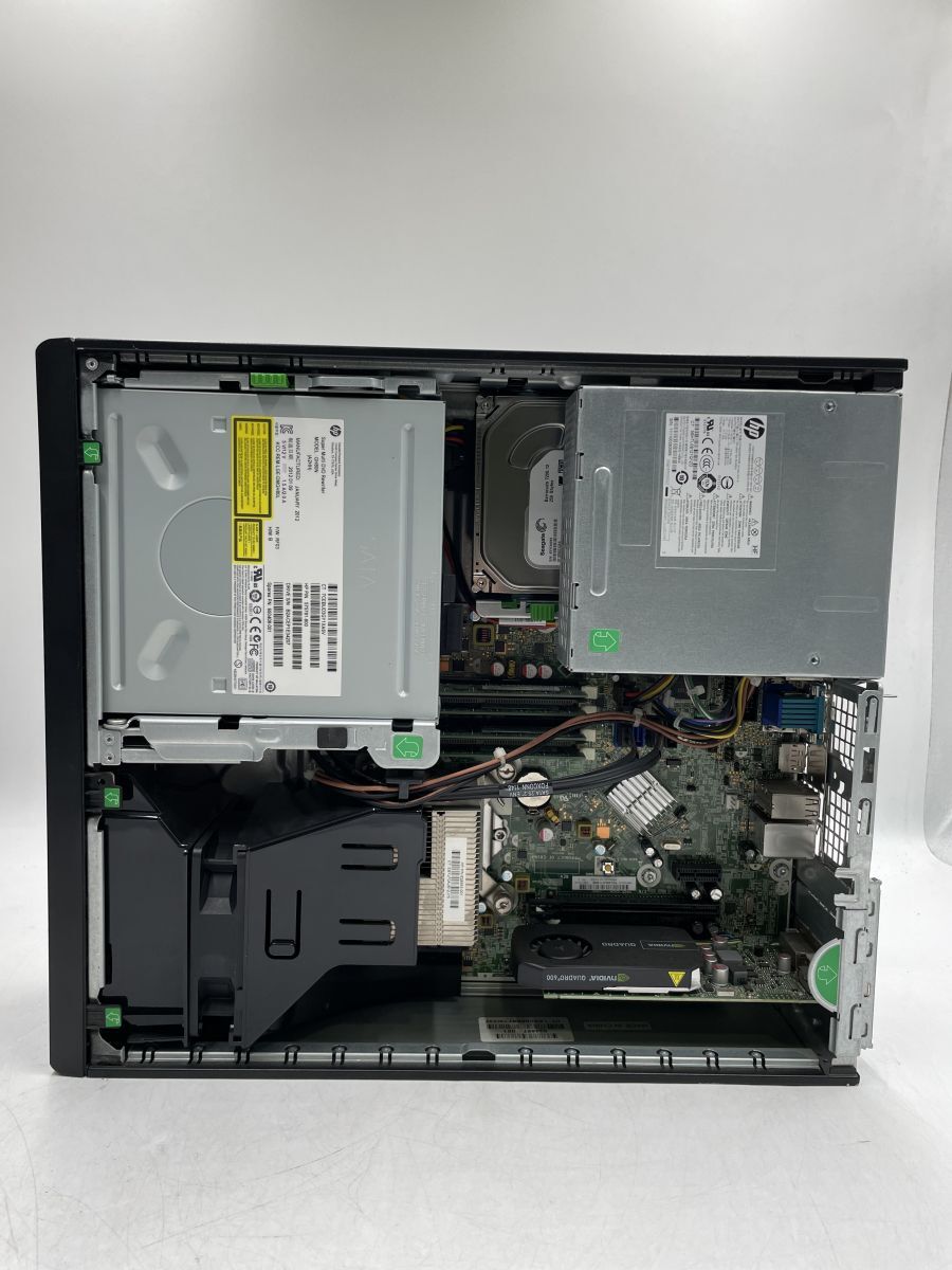 ★1円スタート★HP Z210 SFF Workstation Xeon E3-1225 8GB 250GB★現状引渡★OS無★BIOS起動まで動作確認★GF108GL [Quadro 600] 搭載★の画像3