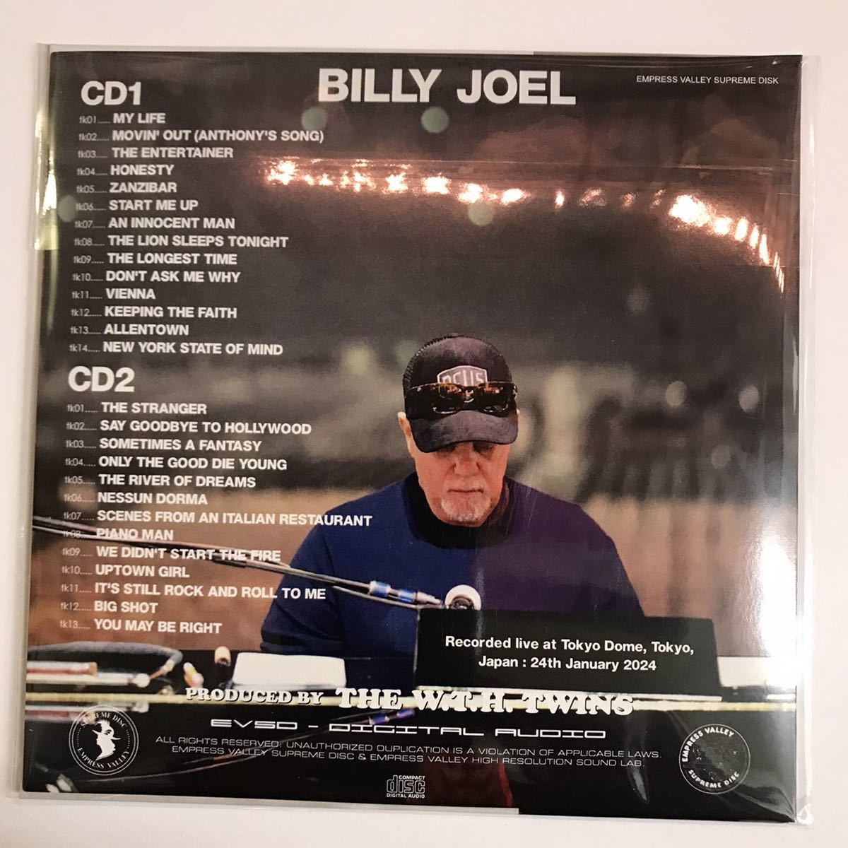 BILLY JOEL 2024 完売アイテム！