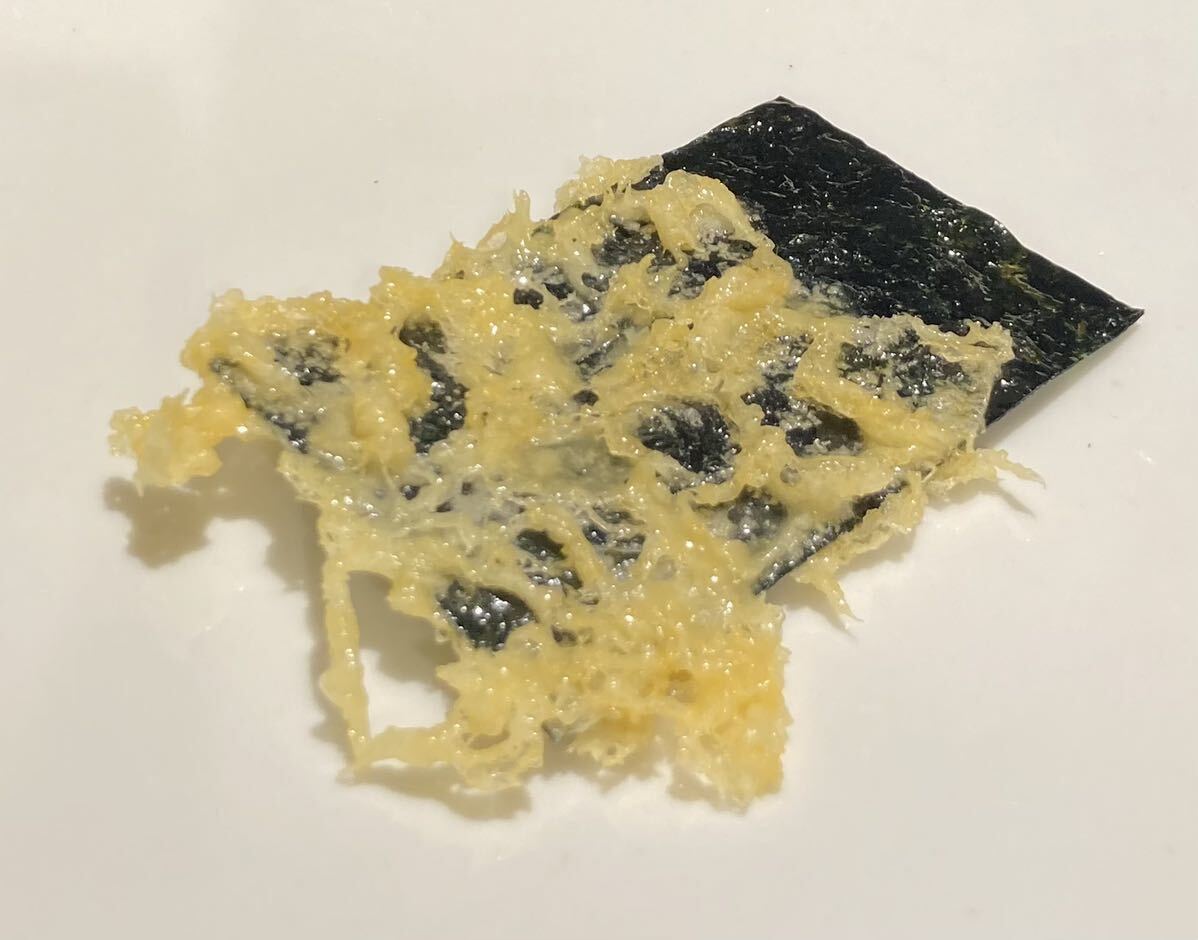 食品サンプル 天ぷら 海苔の画像2
