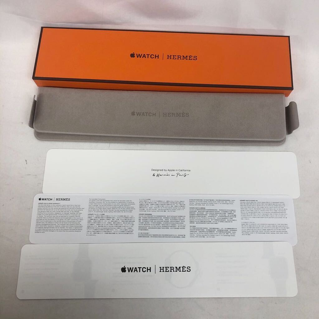 エルメス Apple Watch スマートウォッチ　付属品　時計用　箱　空箱 化粧箱 BOX ケース　HERMES_画像3