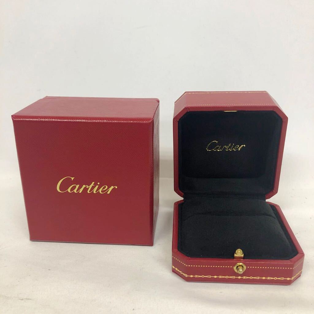 美品　Cartier カルティエ 空箱　指輪用　リング用　ジュエリーケース　空き箱　BOX CA-X14_画像1