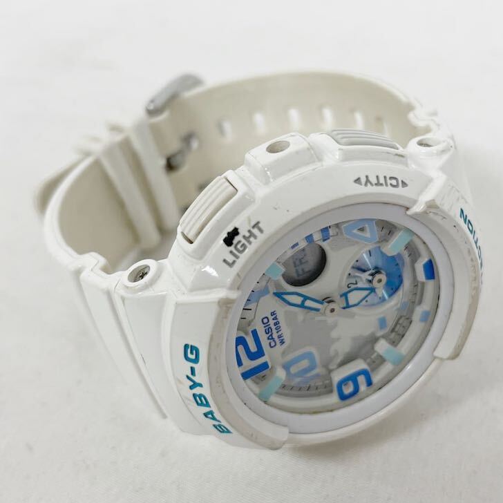 Gショック G-SHOCK ジーショック カシオ 稼働品 腕時計 CASIO デジタル Baby-G BGA-190 ホワイト_画像6