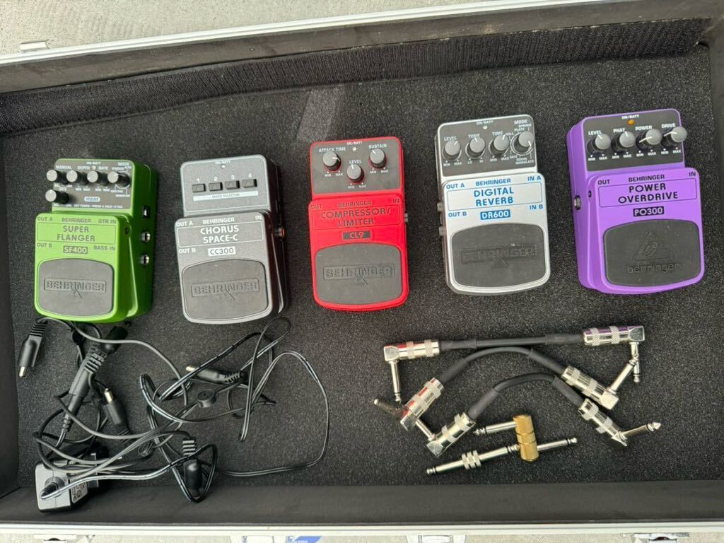 BEHRINGER エフェクターセット 5点 Bibian 比比昂- BEHRINGER エフェクター5点セット- Bibian 比比
