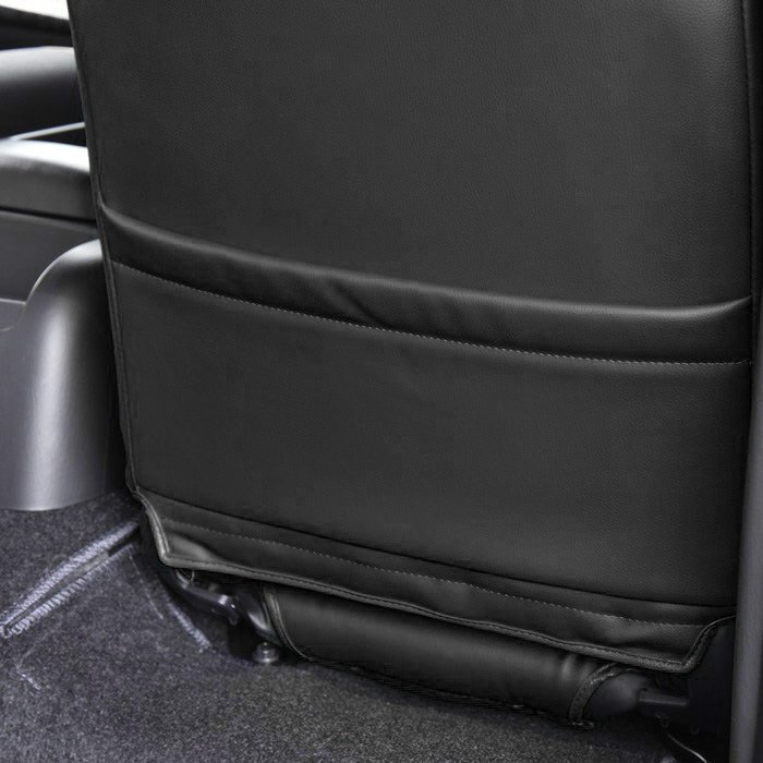 1台分 HELIOS ZVW30系 プリウス S / S-ツーリングセレクション PVC レザー シートカバー ブラック x ブラック Ver.1 ヘリオス トヨタの画像2