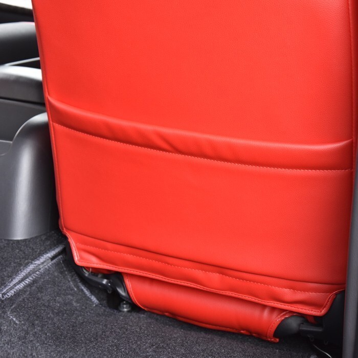 1 jpy start!! new goods HELIOS 80 series Noah Voxy previous term 8 number of seats seat cover PVC leather red × black for 1 vehicle set high quality 