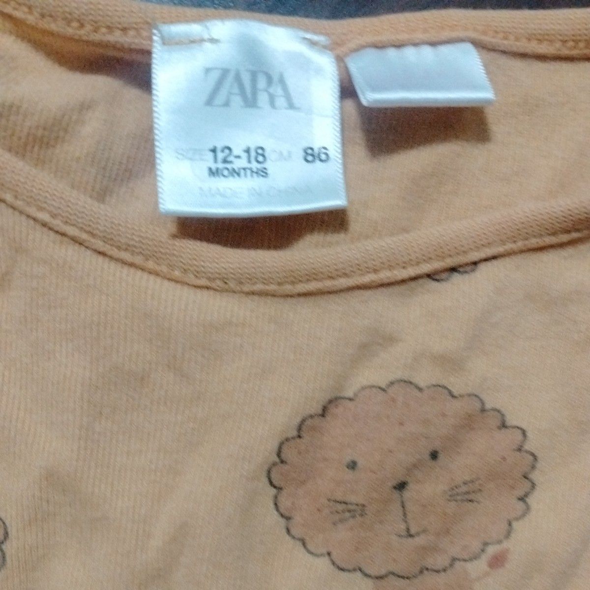 2セット　ZARA  長袖 パジャマ サイズXS 80相当　コットン　綿100%