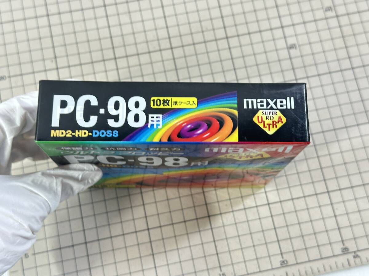 【新品】maxell 5.25インチ 2HD フロッピーディスク 10枚パック MD2-HD.DOS8.B10K