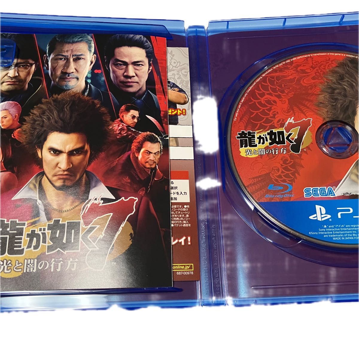 【PS4】 龍が如く7 光と闇の行方　中古