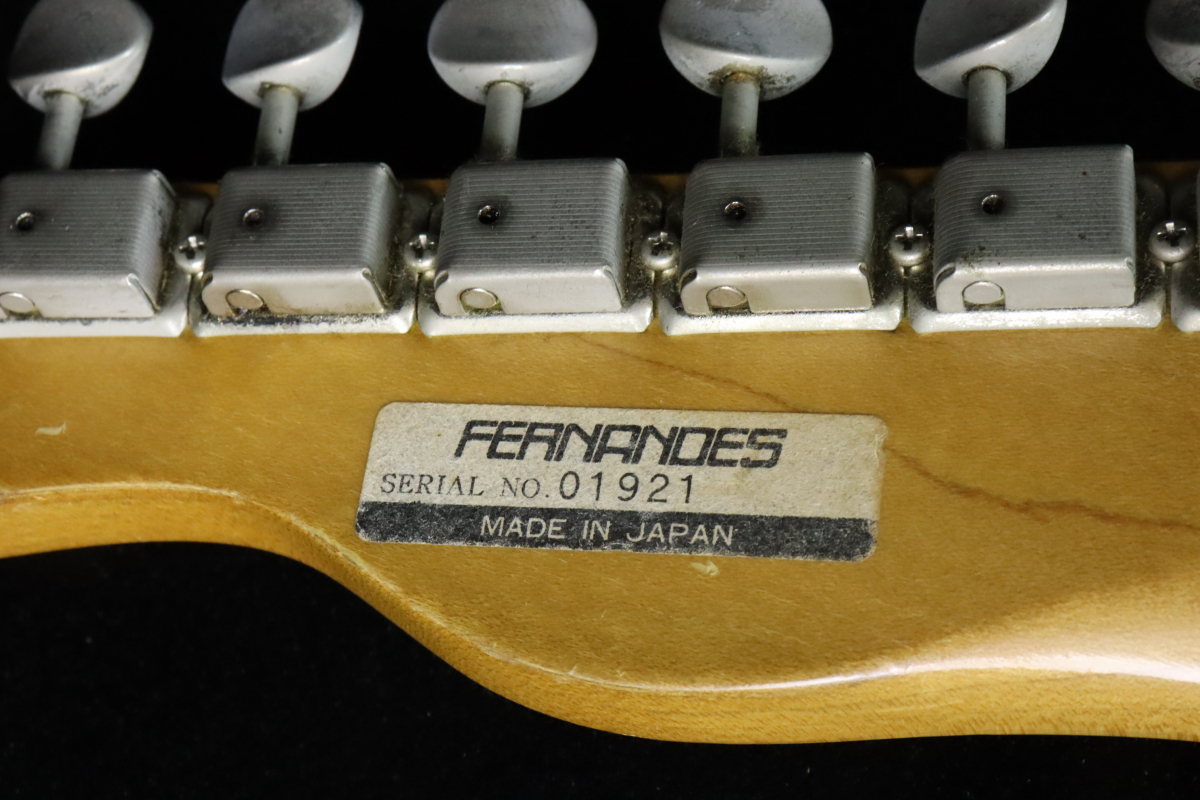 FERNANDES NO.01921 フェルナンデス エレキギター 赤 白 楽器 弦楽器 音楽 バンド 005IBQIB13の画像3