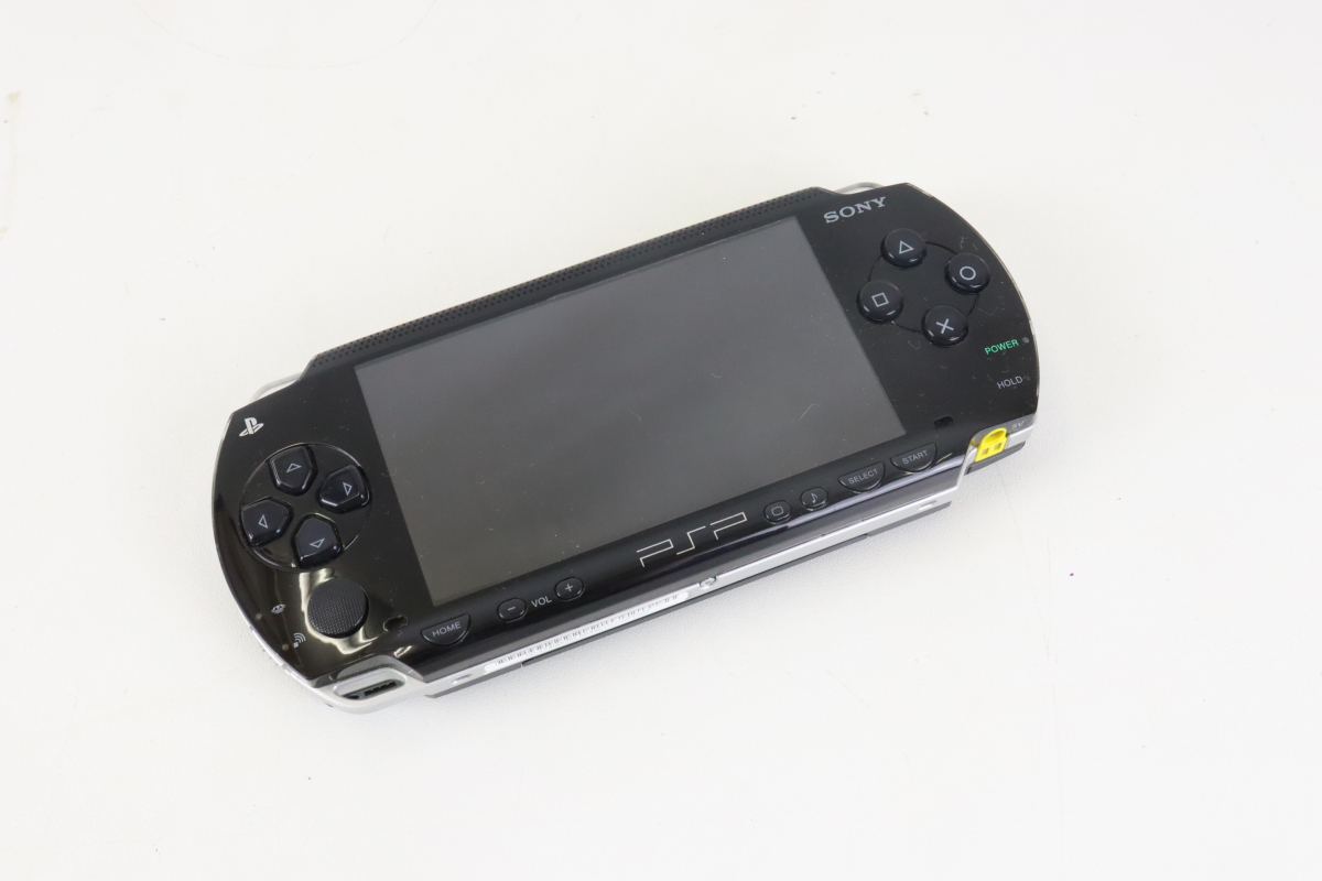 [ работоспособность не проверялась ]SONY PSP1000 Sony PSP игра машина корпус черный цвет мягкий чехол имеется маленький размер игра машина игрушка игрушка 003IPAIA93