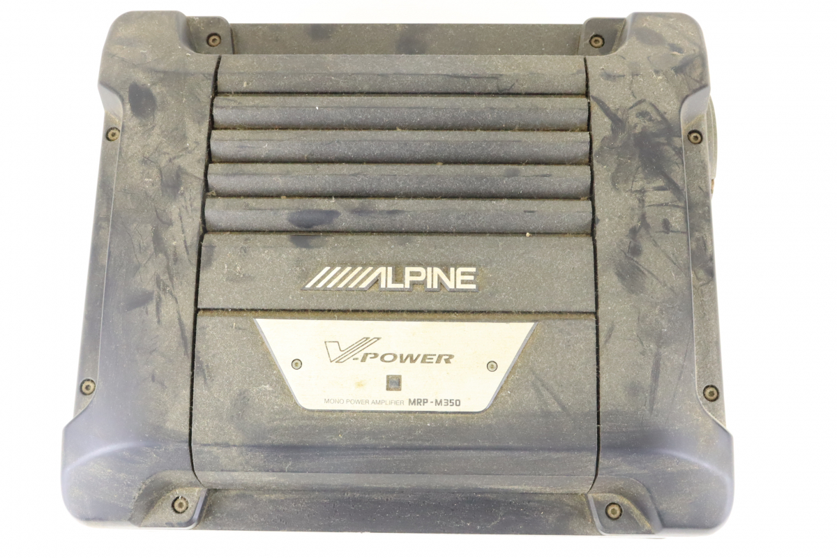 [ operation not yet verification ]ALPINE MRP-M350 Alpine subwoofer MONO POWER automobile car supplies Car Audio 003IPFIK51