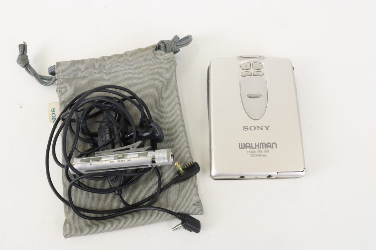 [ operation not yet verification ]SONY WM-EX2 Sony WALKMAN Walkman cassette player portable player small size equipment consumer electronics silver 006IFAIA08