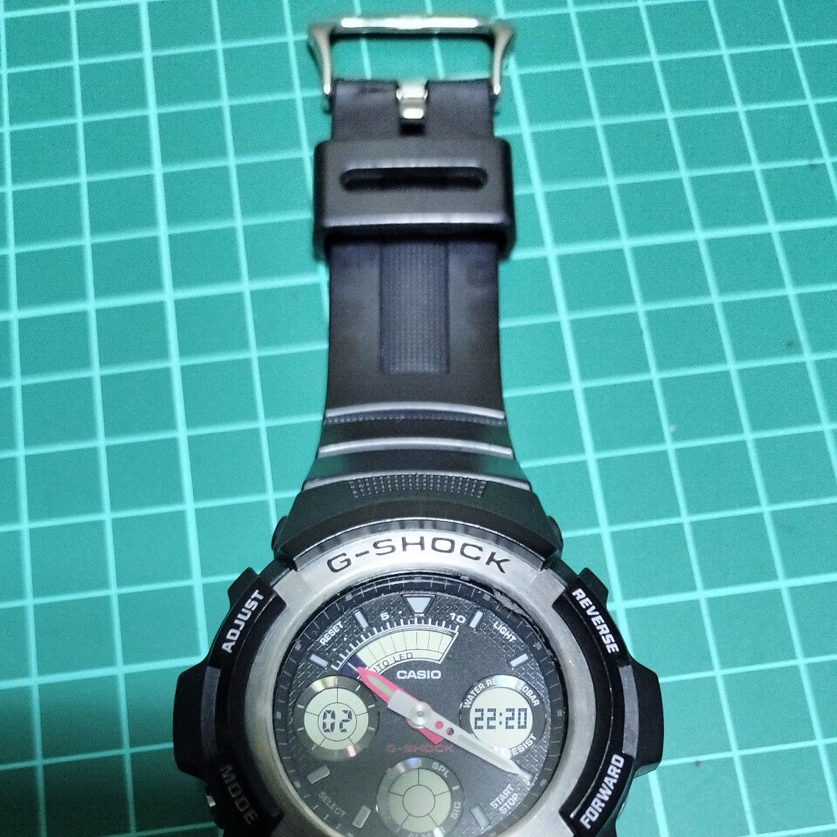 カシオ G-SHOCK　AW-590 電池交換済み　訳あり