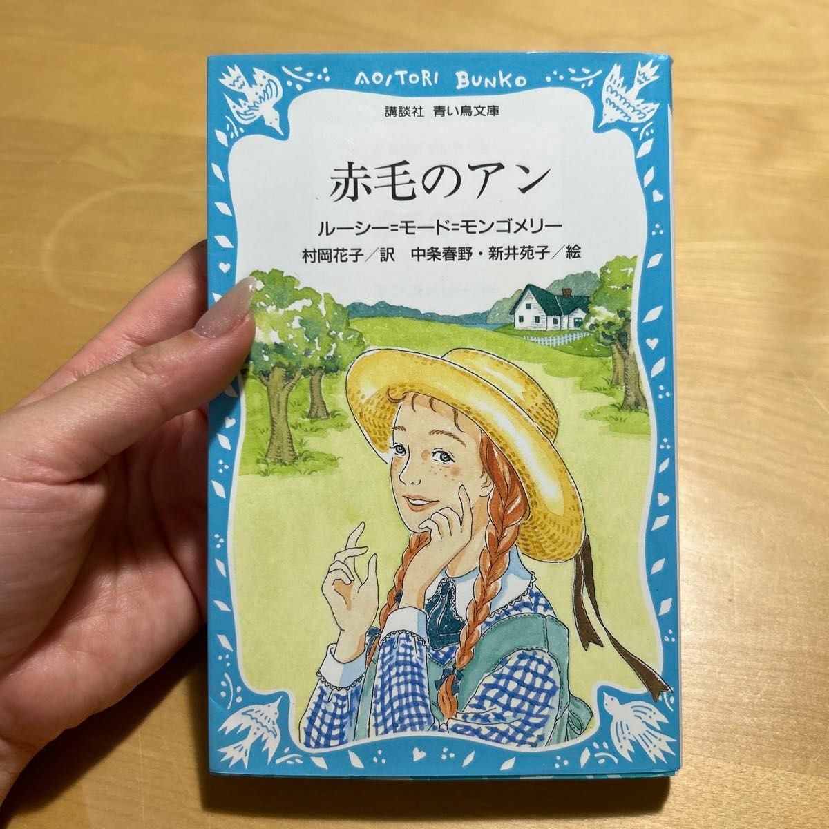 赤毛のアン （講談社青い鳥文庫　８１‐１） ルーシー＝モード＝モンゴメリー／〔著〕　村岡花子／訳　新井苑子／絵