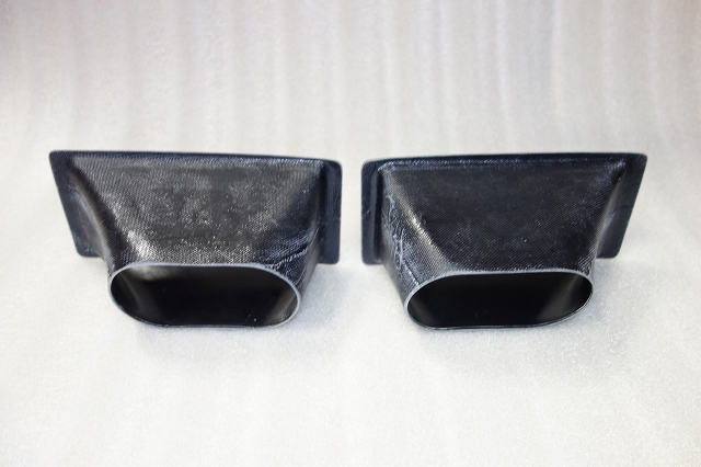 BMW E30 M3 ブレーキダクト FRP製 (検 フロント バンパー クーリング エアー ダクト 冷却 吸気 front brake cooling air duct inlet intake_画像9