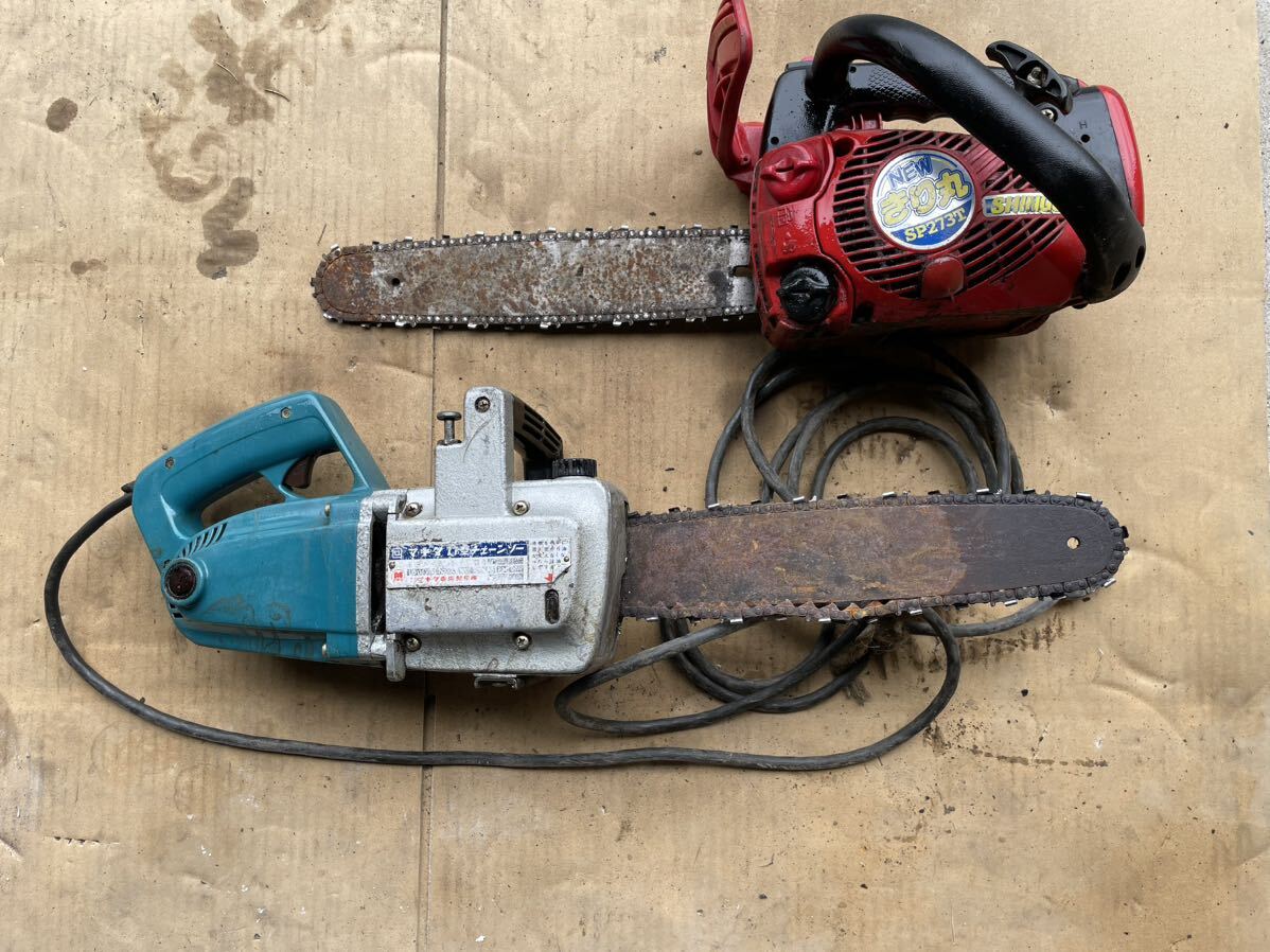 SHINGU シングウ NEW きり丸 SP273T チェンソー ジャンク品 マキタ makita 電動工具
