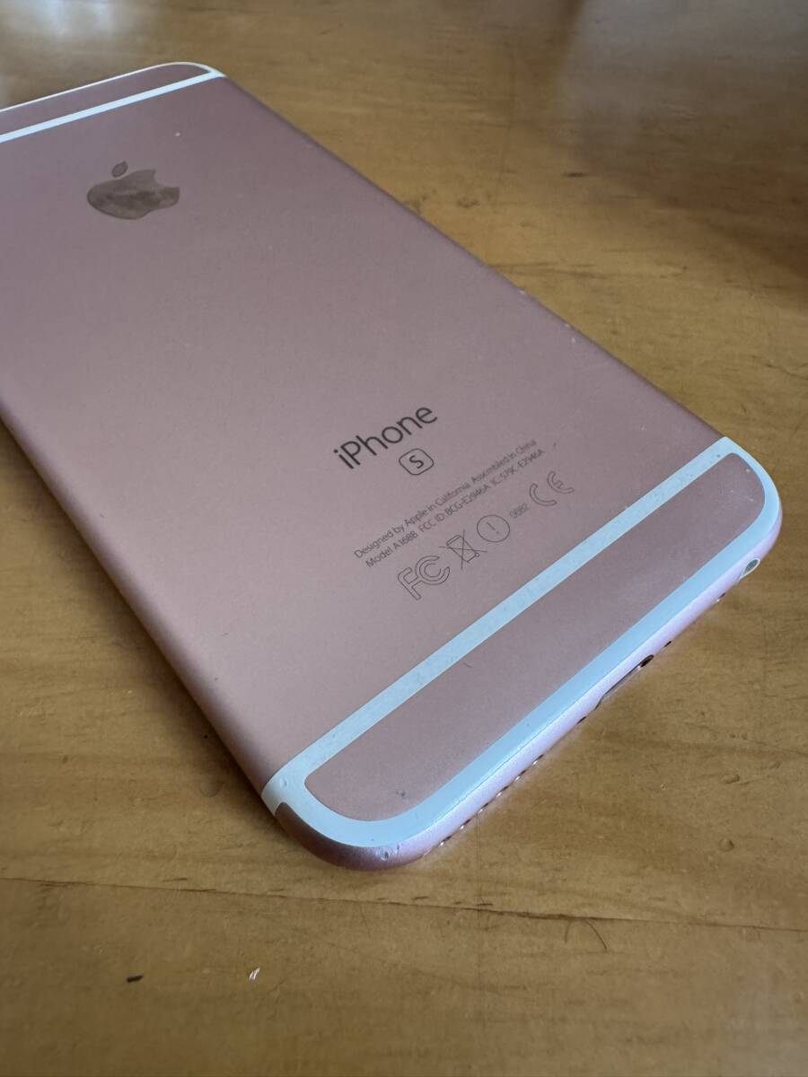 アップル・スマホ・Apple iPhone 6s ローズゴールド16GBの画像5