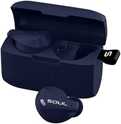 SOUL Emition PRO ワイヤレス イヤホン ノイキャンANC ブルー