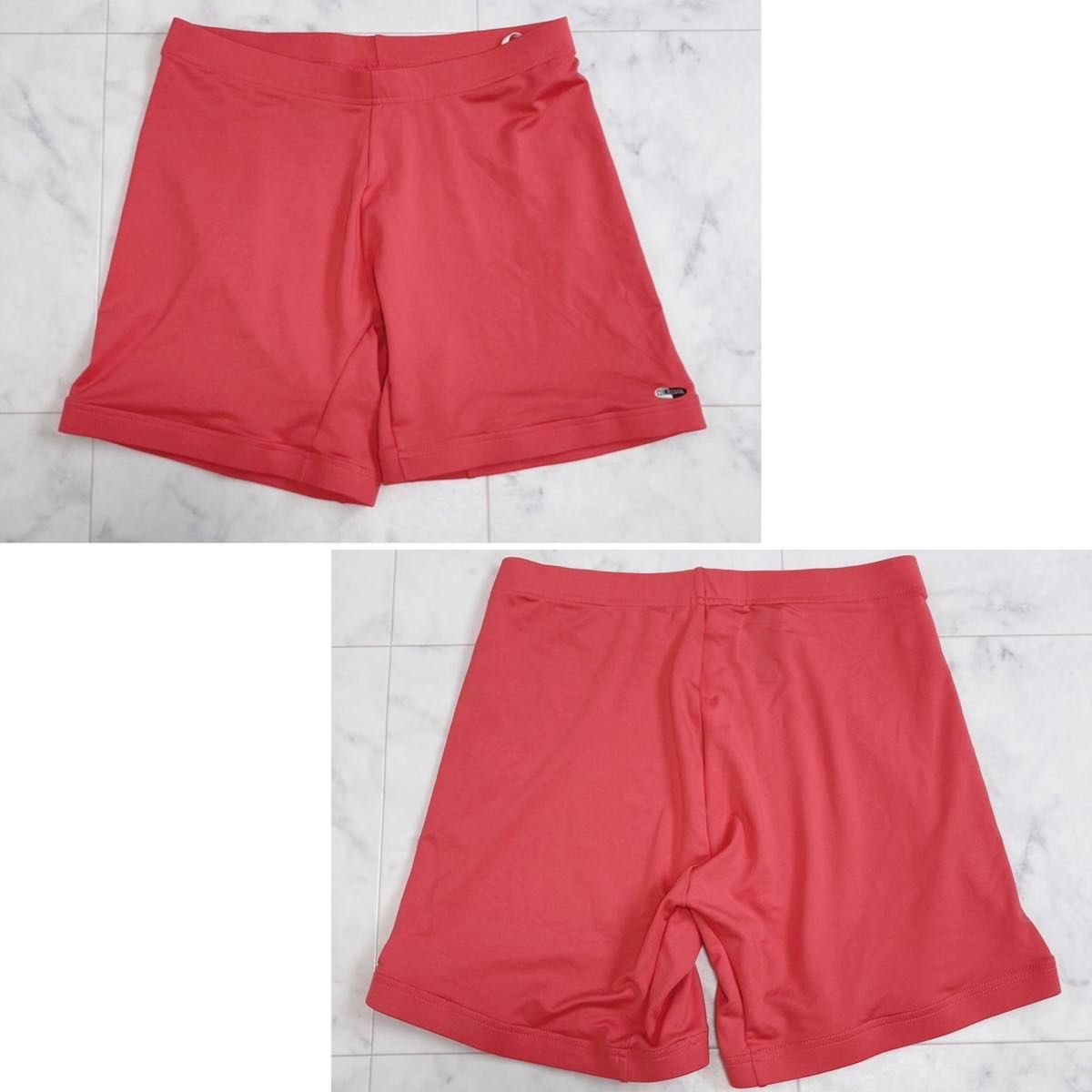 adidas CLIMA COOL ワンピース ハーフジップ インナーパンツ付き adidas CLIMA COOL ワンピース ハーフジップ インナーパンツ付き