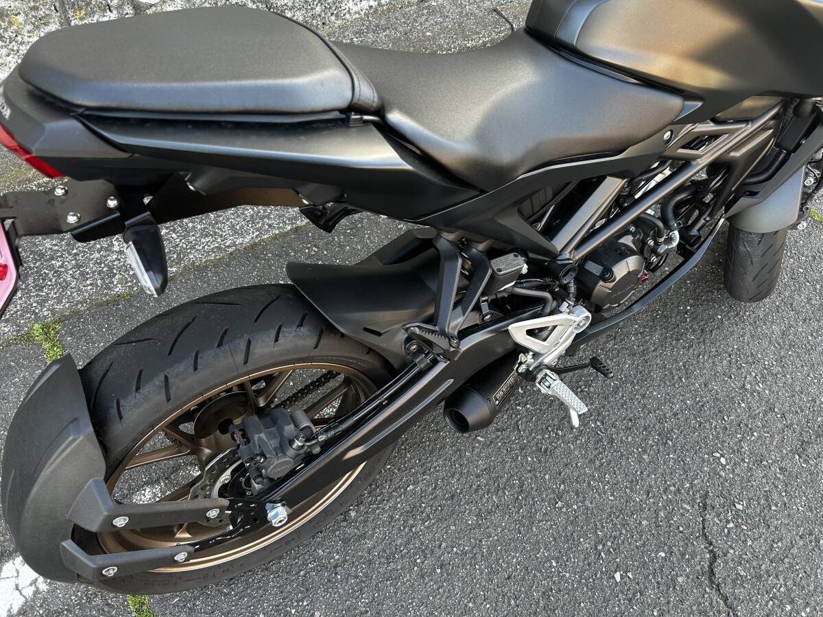 ブラック化/ホンダ/CB125R/約2000km/美中古の画像4