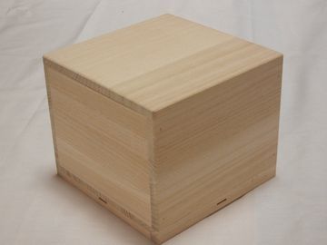 桐箱 茶碗 14.8cm角×高さ9.7cm 茶道具の画像3