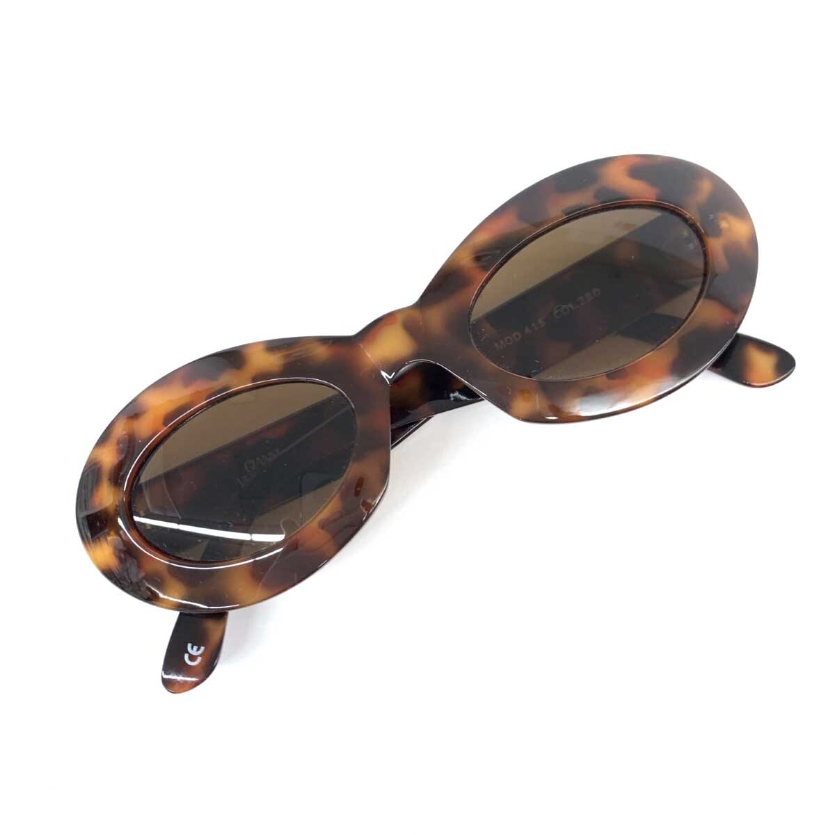 ◆Gianni Versace ジャンニヴェルサーチ サングラス◆MOD415 ブラウン レディース ヴィンテージ イタリア製 sunglasses 服飾小物_画像9