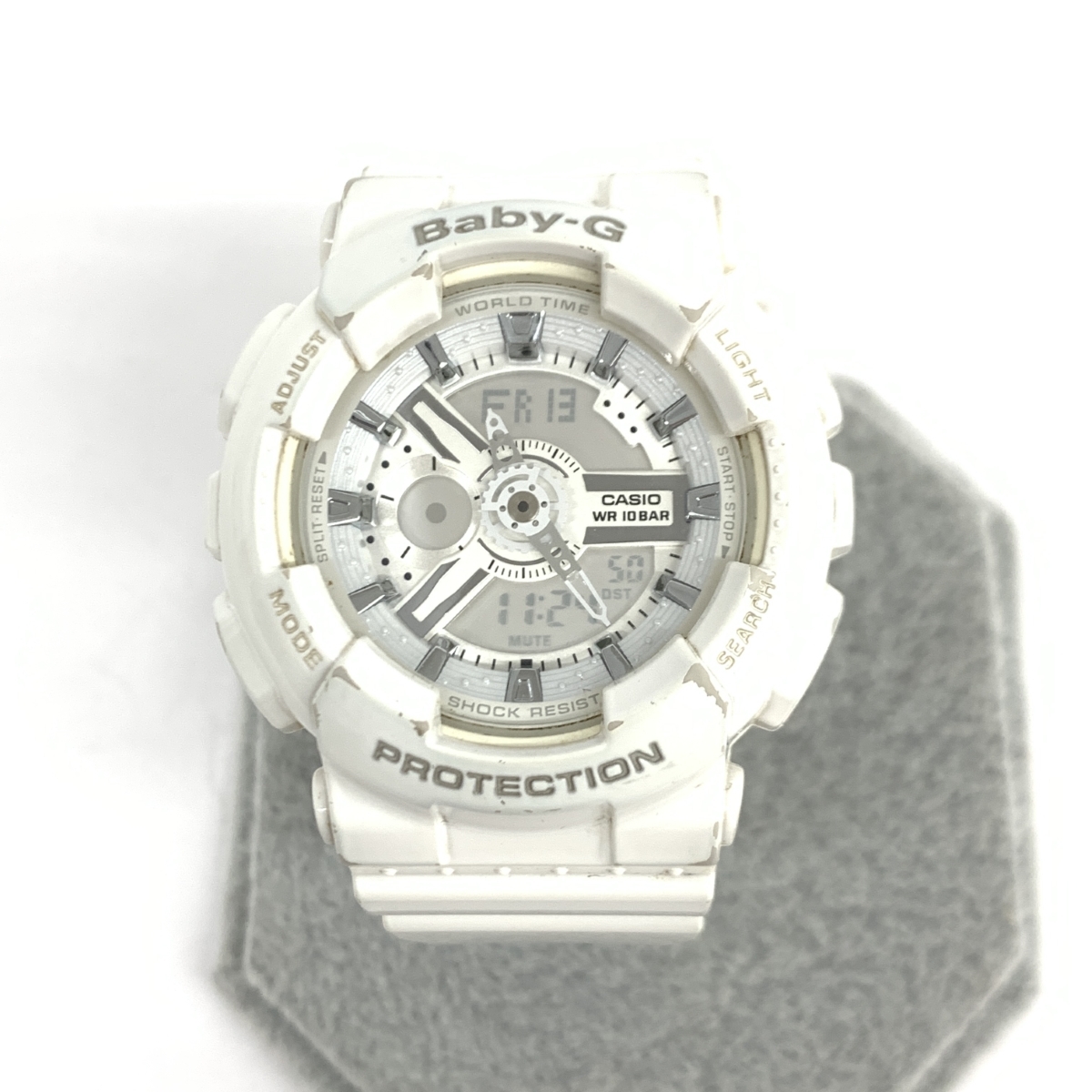 ◆BABY-G ベビーG 腕時計 クォーツ◆BA-110 ホワイト SS×７ラバー レディース ウォッチ watch_画像2