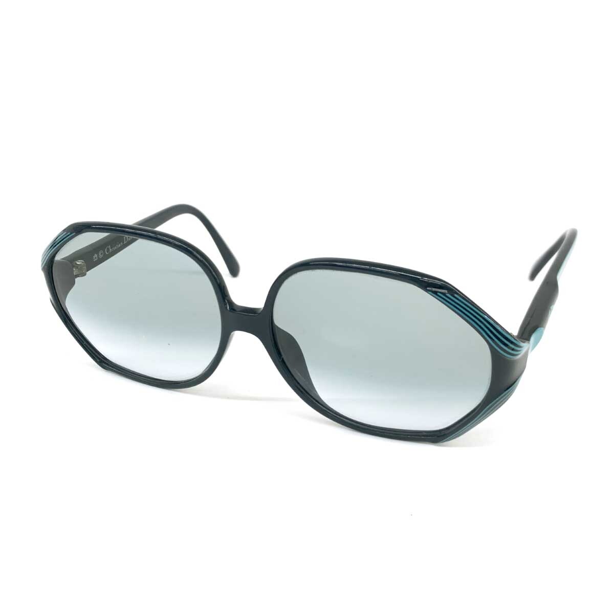 ◆Christian Dior クリスチャンディオール サングラス◆2323A ターコイズブルー レディース ヴィンテージ sunglasses 服飾小物の画像1