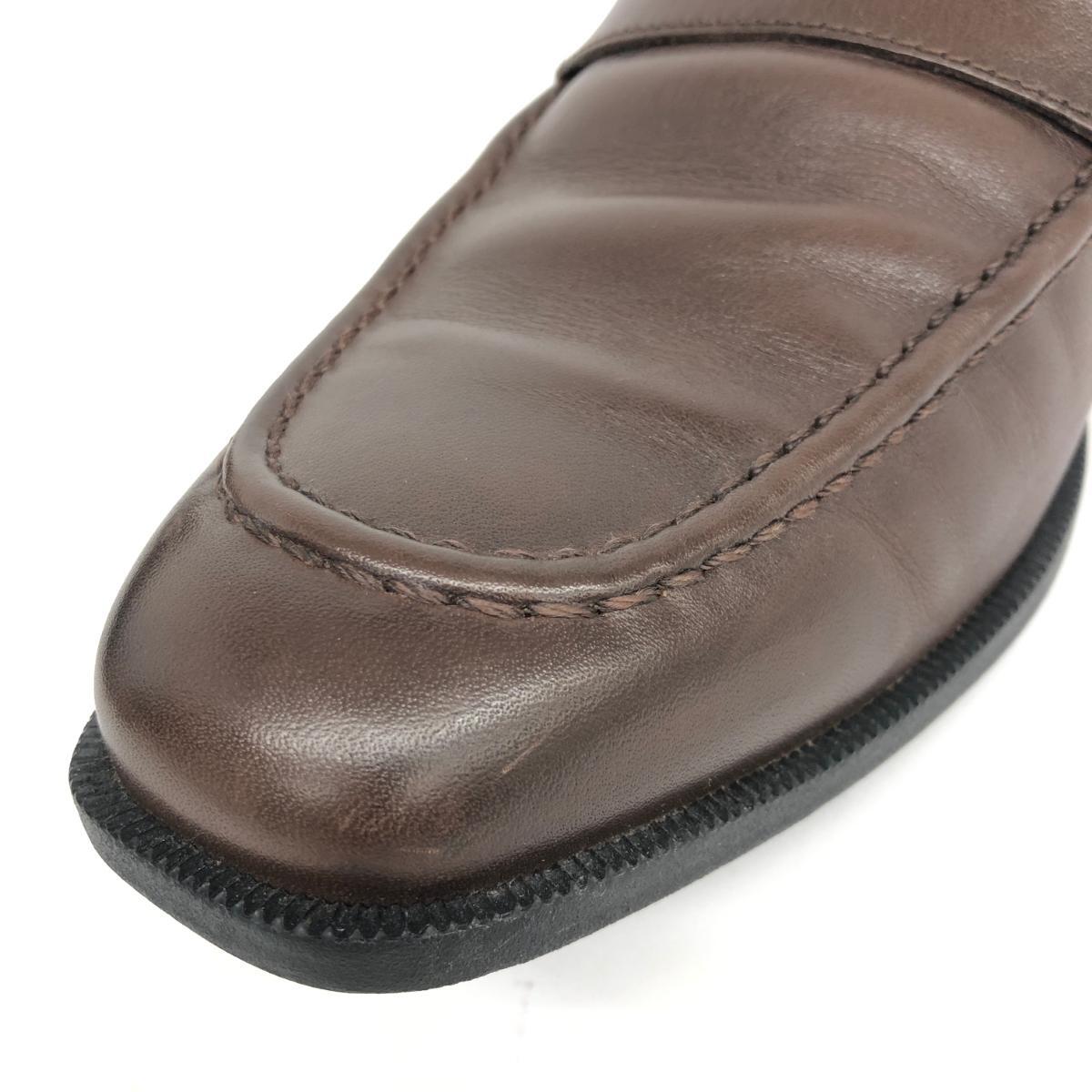  хороший *ROCKPORT блокировка порт монета Loafer 27.5* Brown искусственная кожа мужской обувь обувь shoes