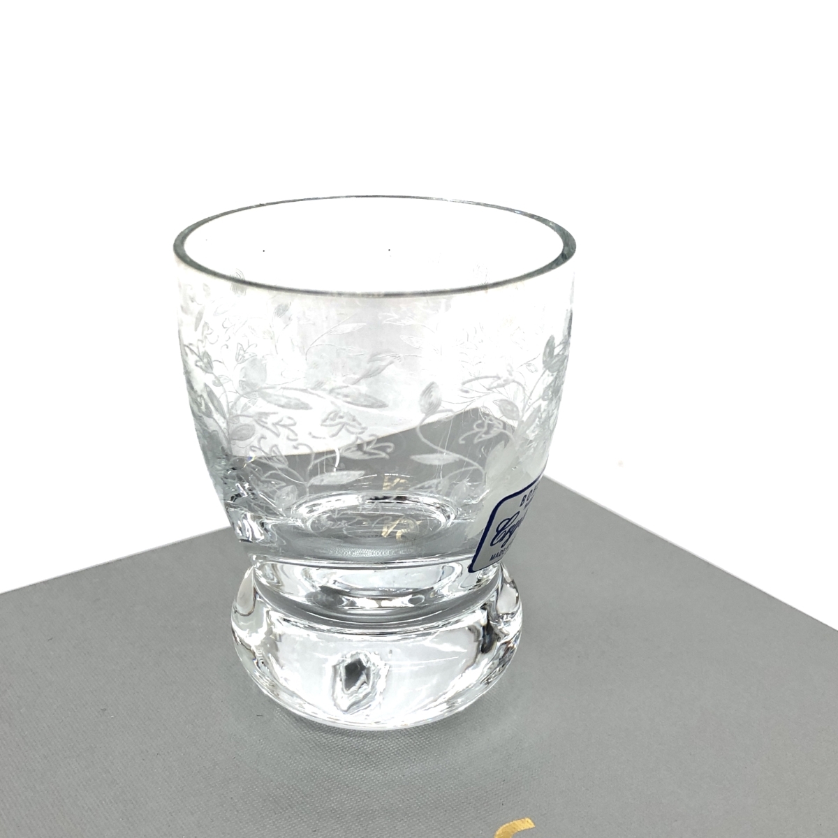 新品同様◆BOHEMIA ボヘミア 酒杯◆5客セット 箱付 クリア クリスタル ガラス食器_画像7