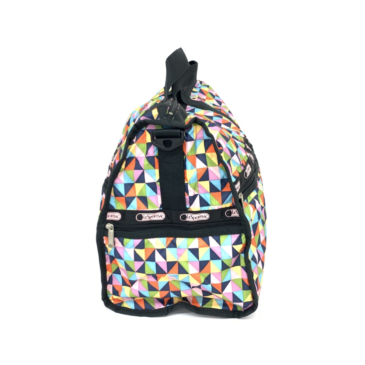 新品同様◆LeSportsac レスポートサック ボストンバッグ◆ マルチカラー ナイロン 2WAY レディース ショルダー bag 鞄_画像2