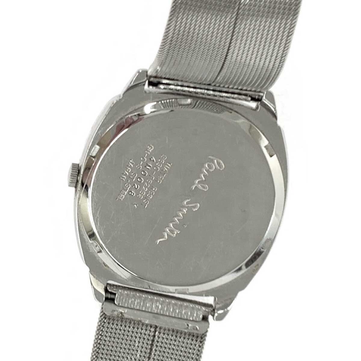 ◆Paul Smith collection ポールスミス コレクション 腕時計 クォーツ◆5530-F52258 シルバーカラー SS レディース ウォッチ watch_画像6