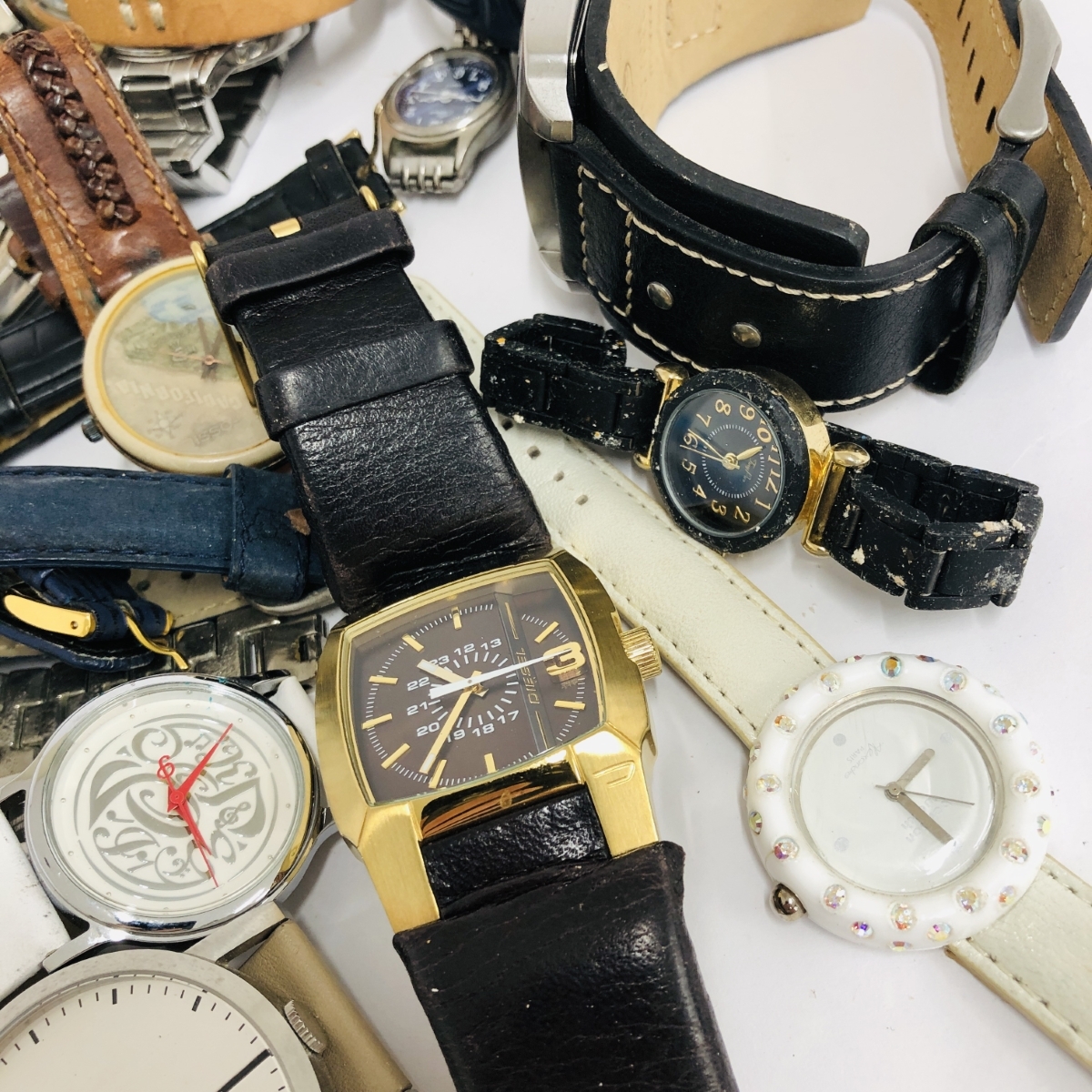 ジャンク品◆カジュアル腕時計 FOSSIL等 カジュアル腕時計 まとめ売り ◆ ユニセックス ウォッチ watch_画像6