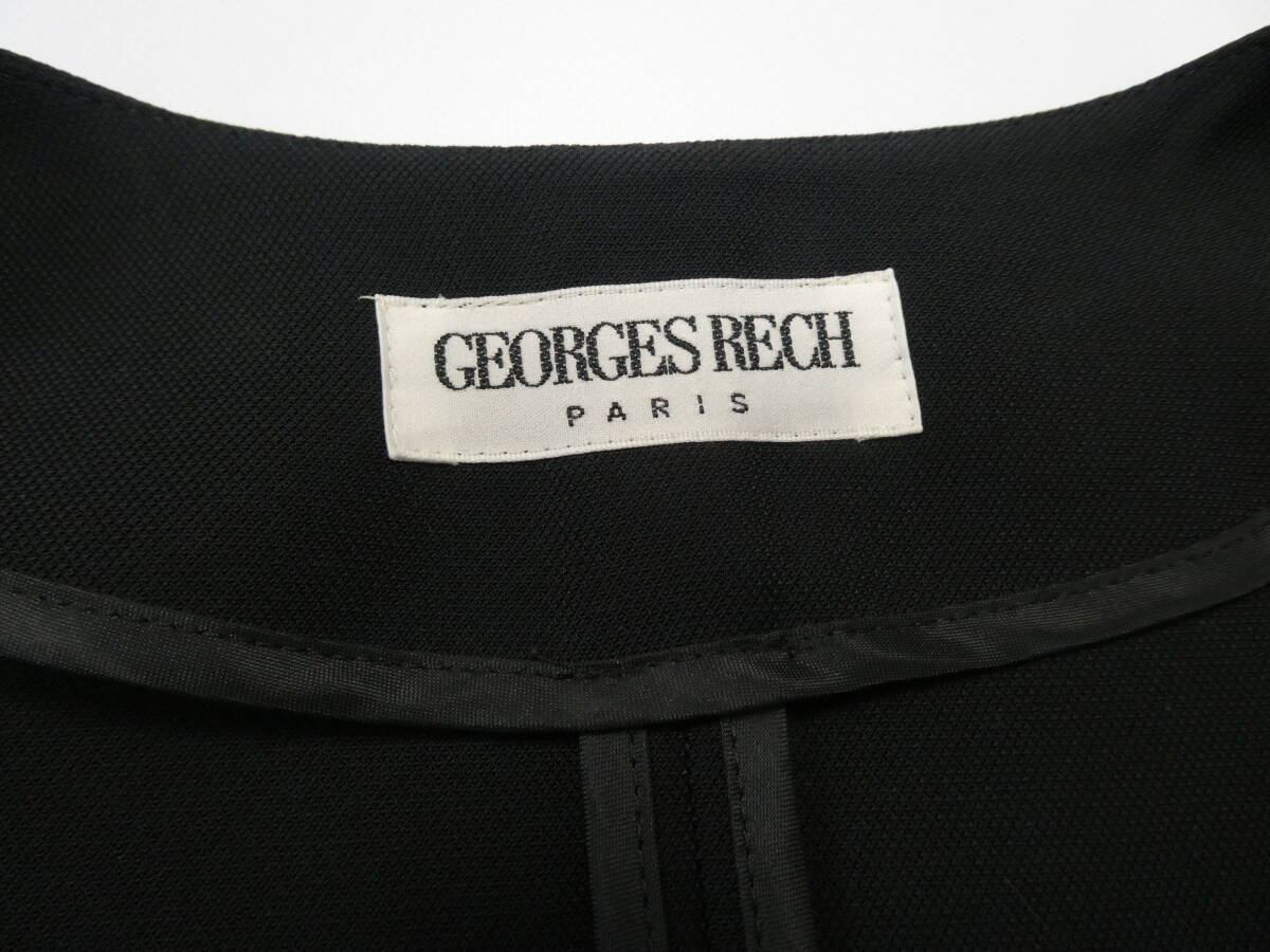 31,900円★ジョルジュ・レッシュ【洗える】軽い・羽織ブラウスジャケット GEORGES RECH М～L の画像7