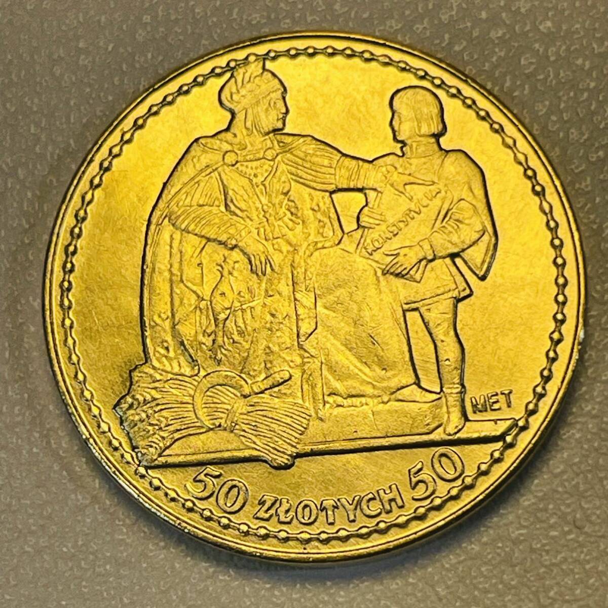 ポーランド 硬貨 古銭 3月憲法制定4周年 1925年 ポロニア ポーランド共和国 国章 記念幣 コイン 重12.05g_画像1